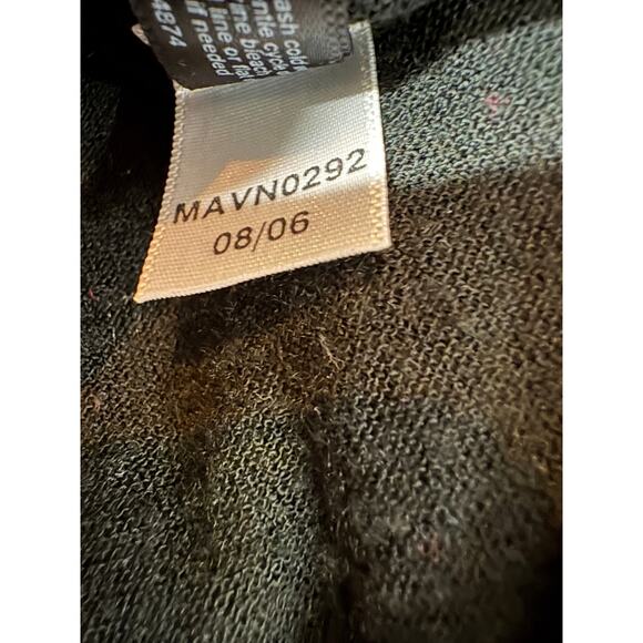 The Limited Y2K Semi Sheer Top Tunic Long Sleeve Casual Punk Black - M - Picture 4 of 4